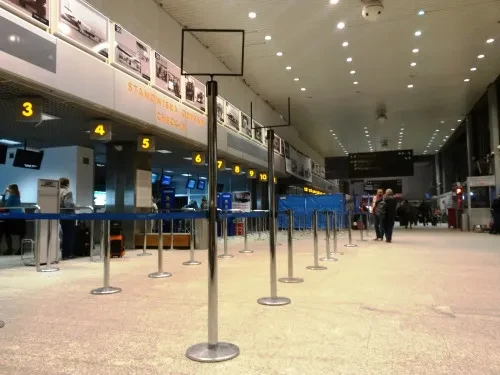 International airport in Krakow, Poland