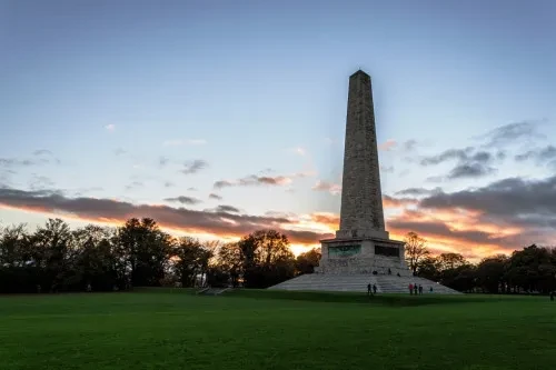 Evening in Phoenix Park Evening in Phoenix Park